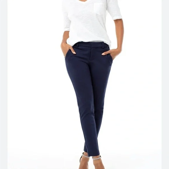 NYDJ Jeans Women's Ankle Trouser Casual Pants Lift Tuck Technology Size 12P NWT - Picture 4 of 5